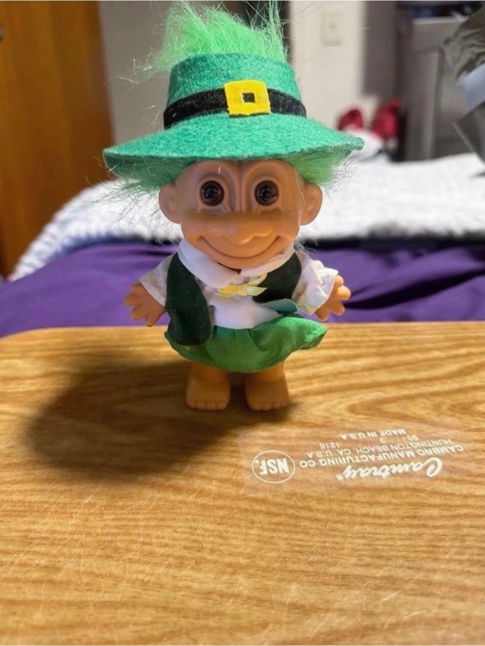 Vintage Russ Berrie St Patricks Day Leprechaun